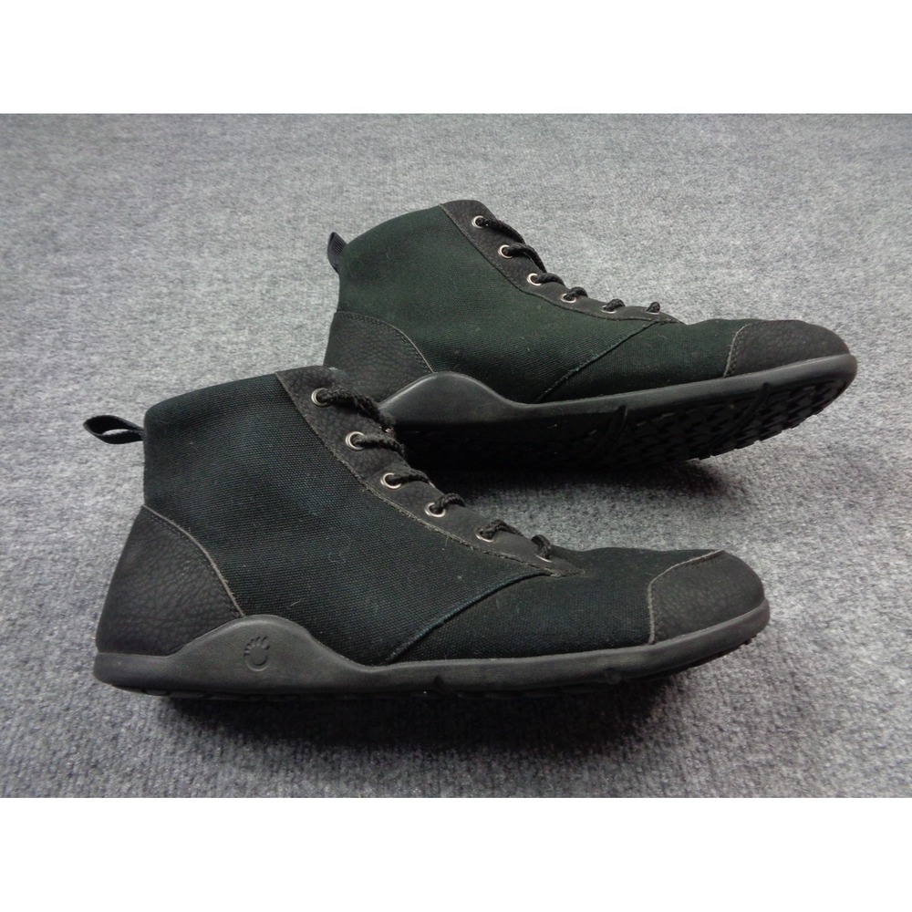 Xero Shoes Men's Size 11.5 US Denver Black Canvas Zero Drop Minimalist Boots